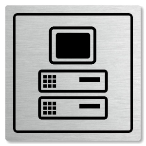 Server, 100x100mm, stříbrná, Arizona
